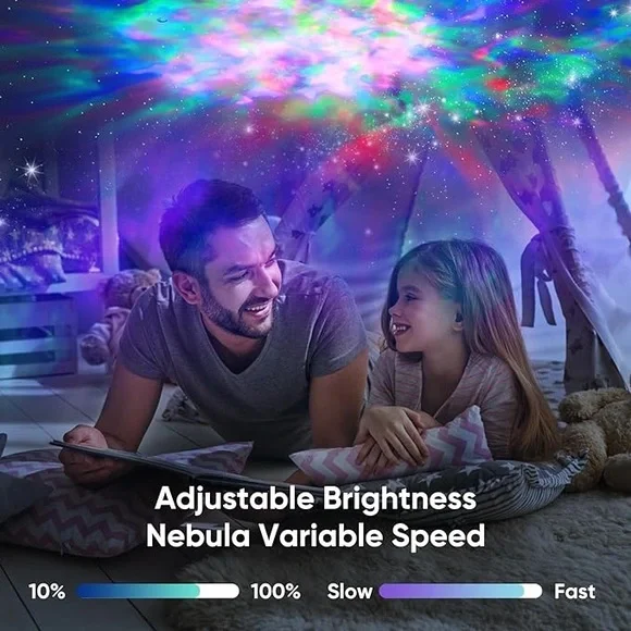 New Astronaut Galaxy Projector Night Light - Picture 5 of 13